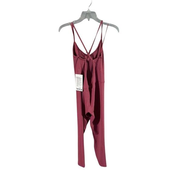 NWT lululemon Align  Cross-Back Bodysuit 25" **Washed Mauve WAHM Sz 10 - Picture 6 of 11